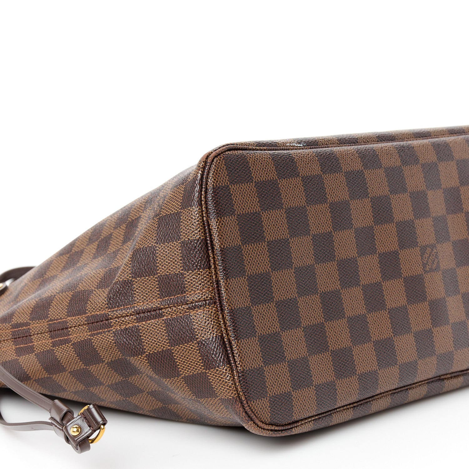 Louis Vuitton Damier Ebene Neo Neverfull MM Rose Ballerine 10 of 12