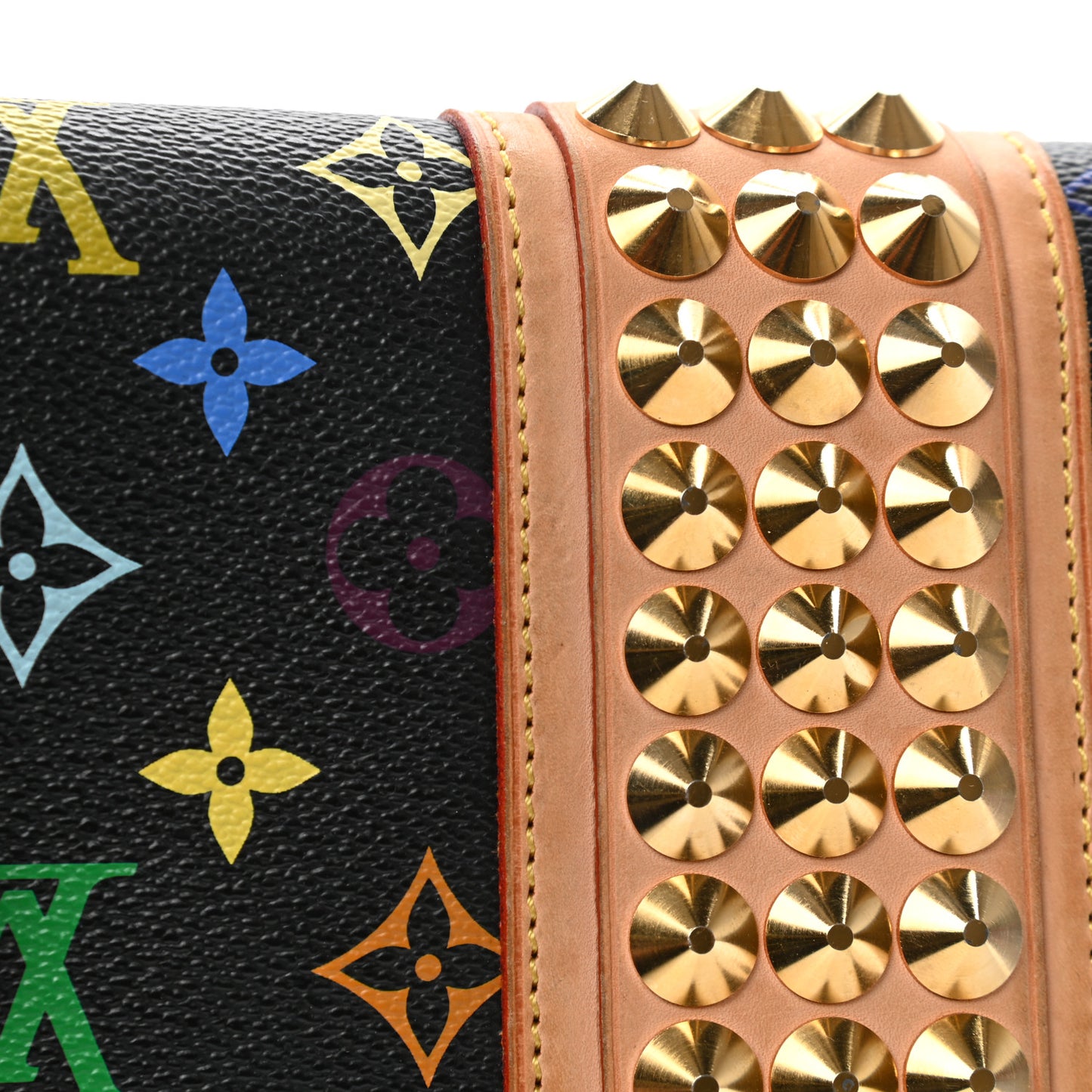 Monogram Multicolor Courtney Clutch Black