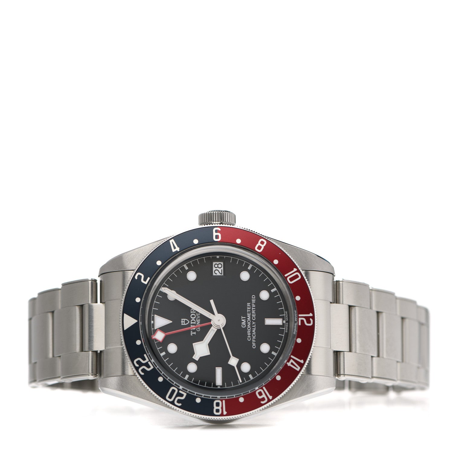 TUDOR Stainless Steel 41mm Black Bay GMT Automatic Watch Black 79830RB 2 of 5