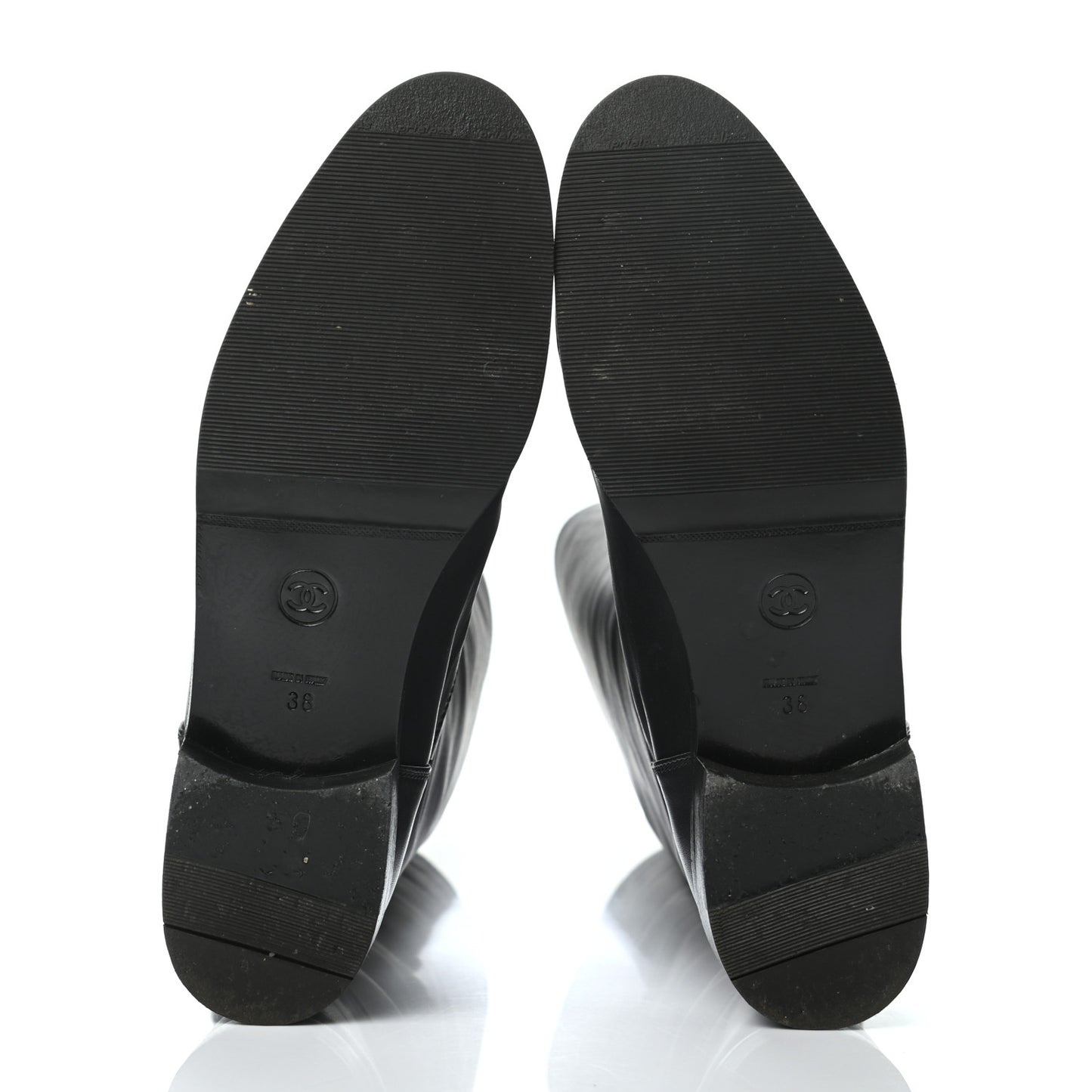 CC Turnlock High Boots 38 Black