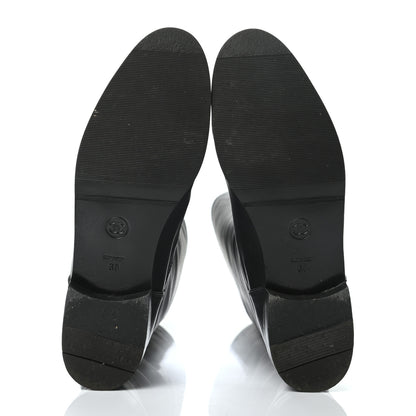 Chanel CC Turnlock High Boots 38 Black 5 of 6