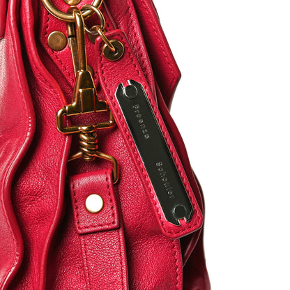 Proenza Schouler Lambskin Medium PS1 Satchel Raspberry 13 of 14