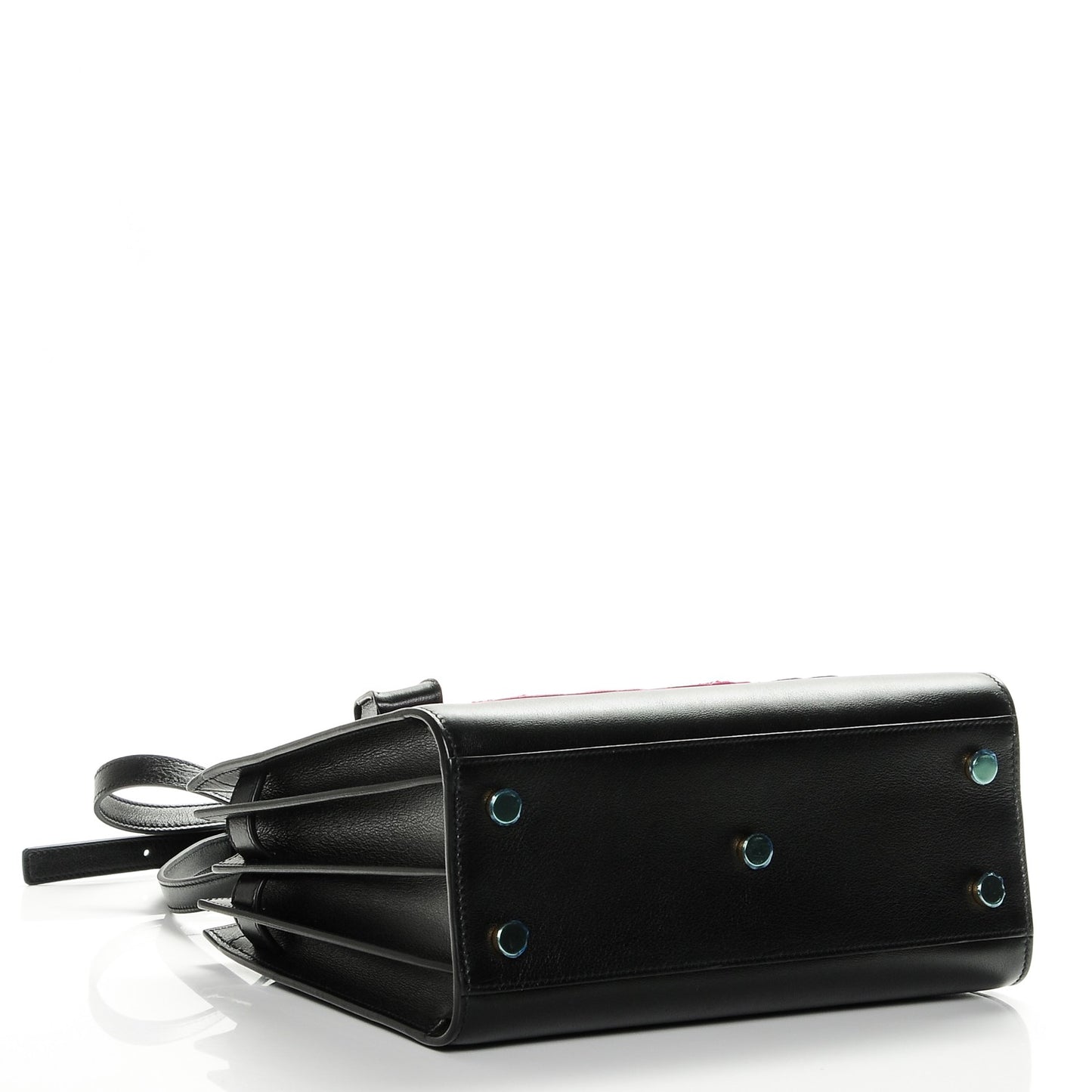 Calfskin Love Patchwork Baby Sac De Jour Black