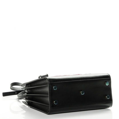 Saint Laurent Calfskin Love Patchwork Baby Sac De Jour Black 4 of 6