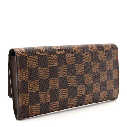 Louis Vuitton Damier Ebene Portefeuille Long Modulable Wallet 4 of 13