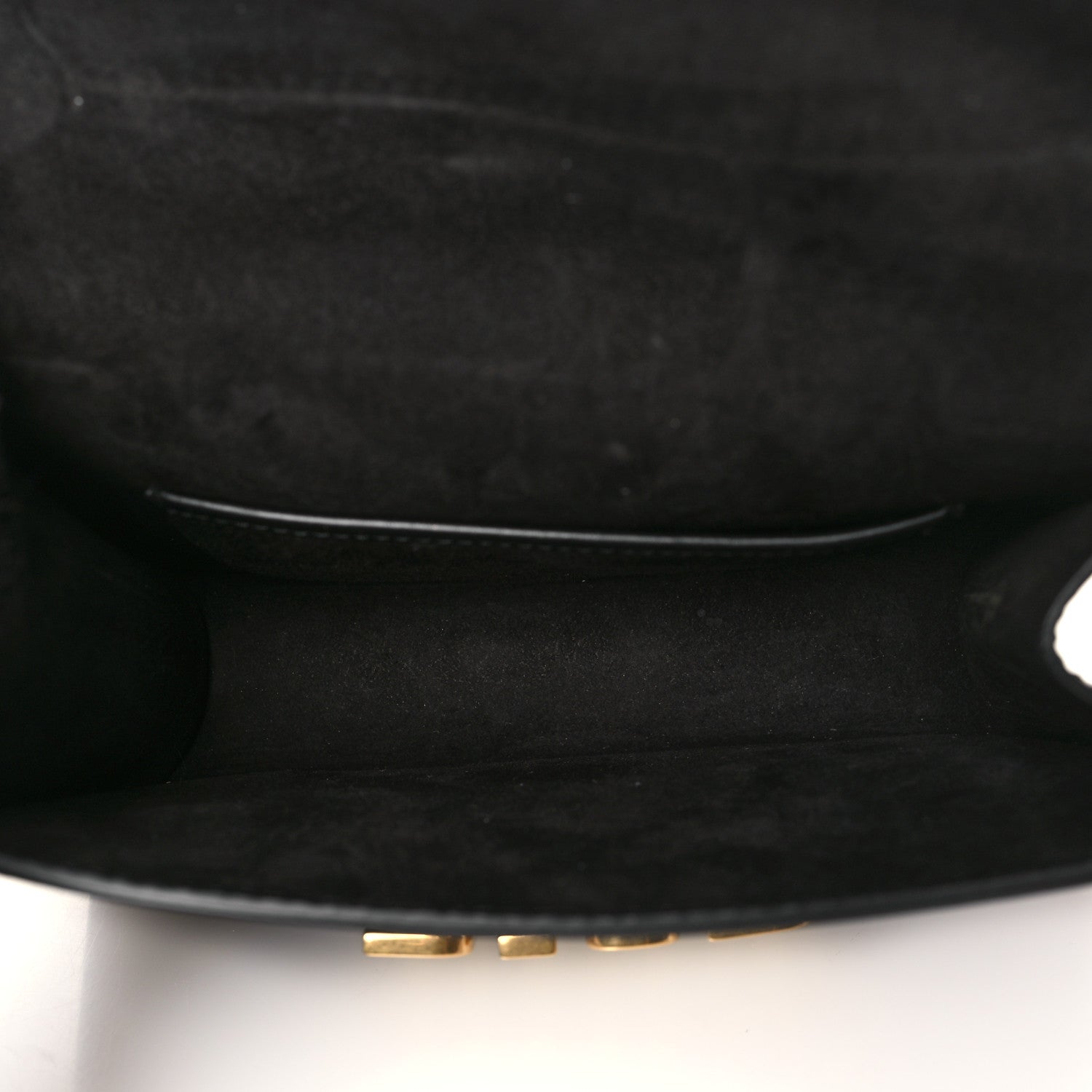 Christian Dior Smooth Calfskin Dio(r)evolution Flap Clutch Black 5 of 9