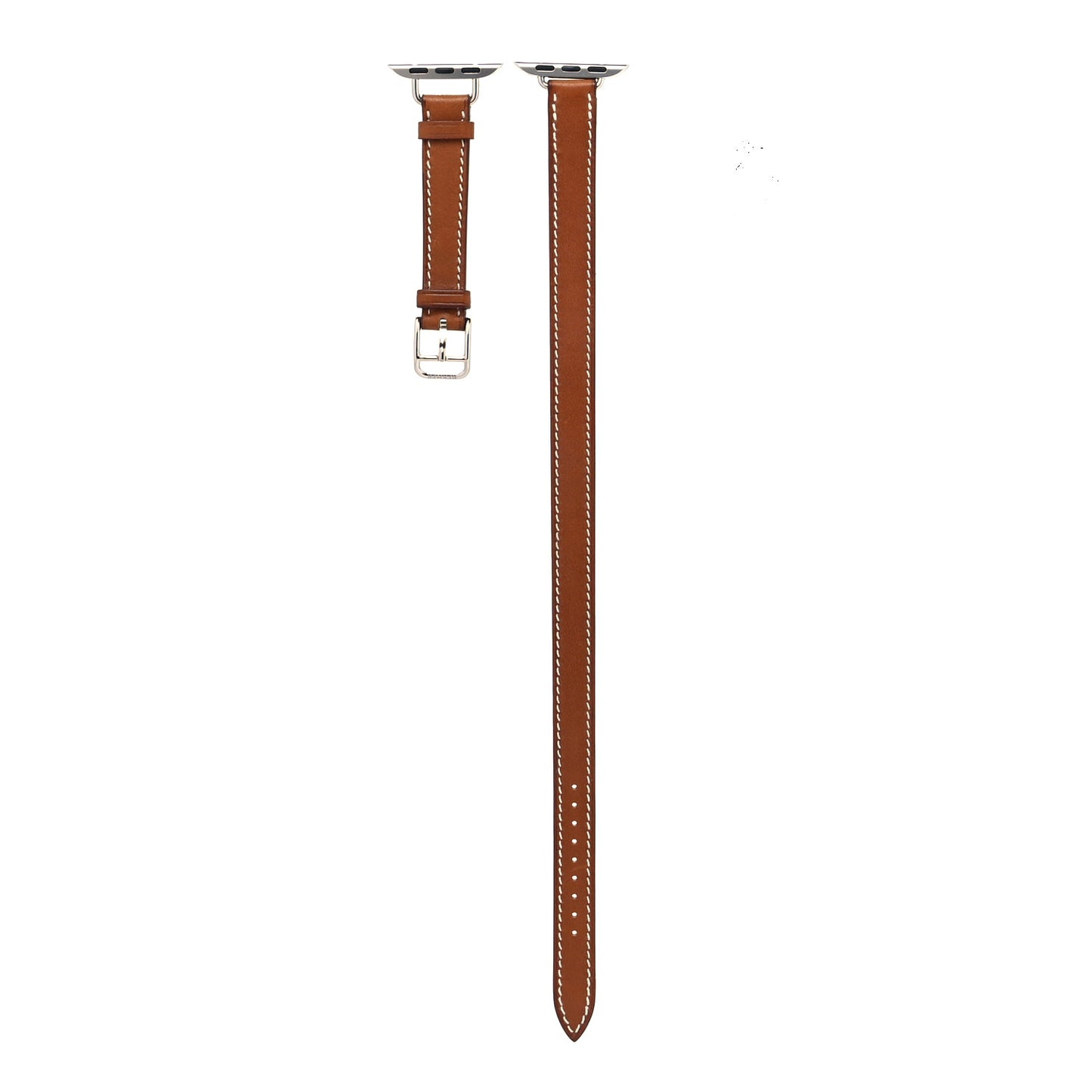 Barenia 38mm Apple Watch Double Tour Band Fauve