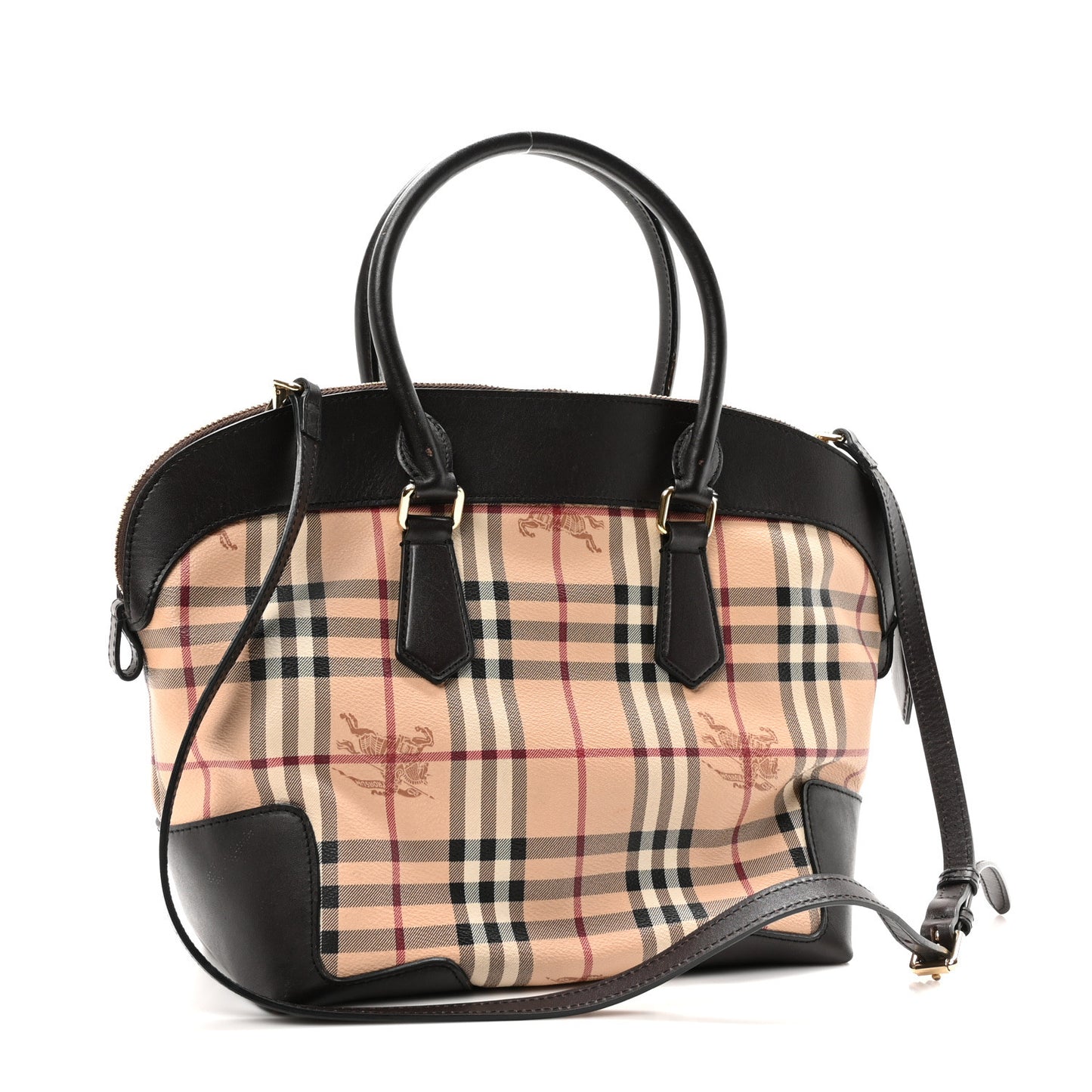 Haymarket Check Medium Primrose Tote Chocolate