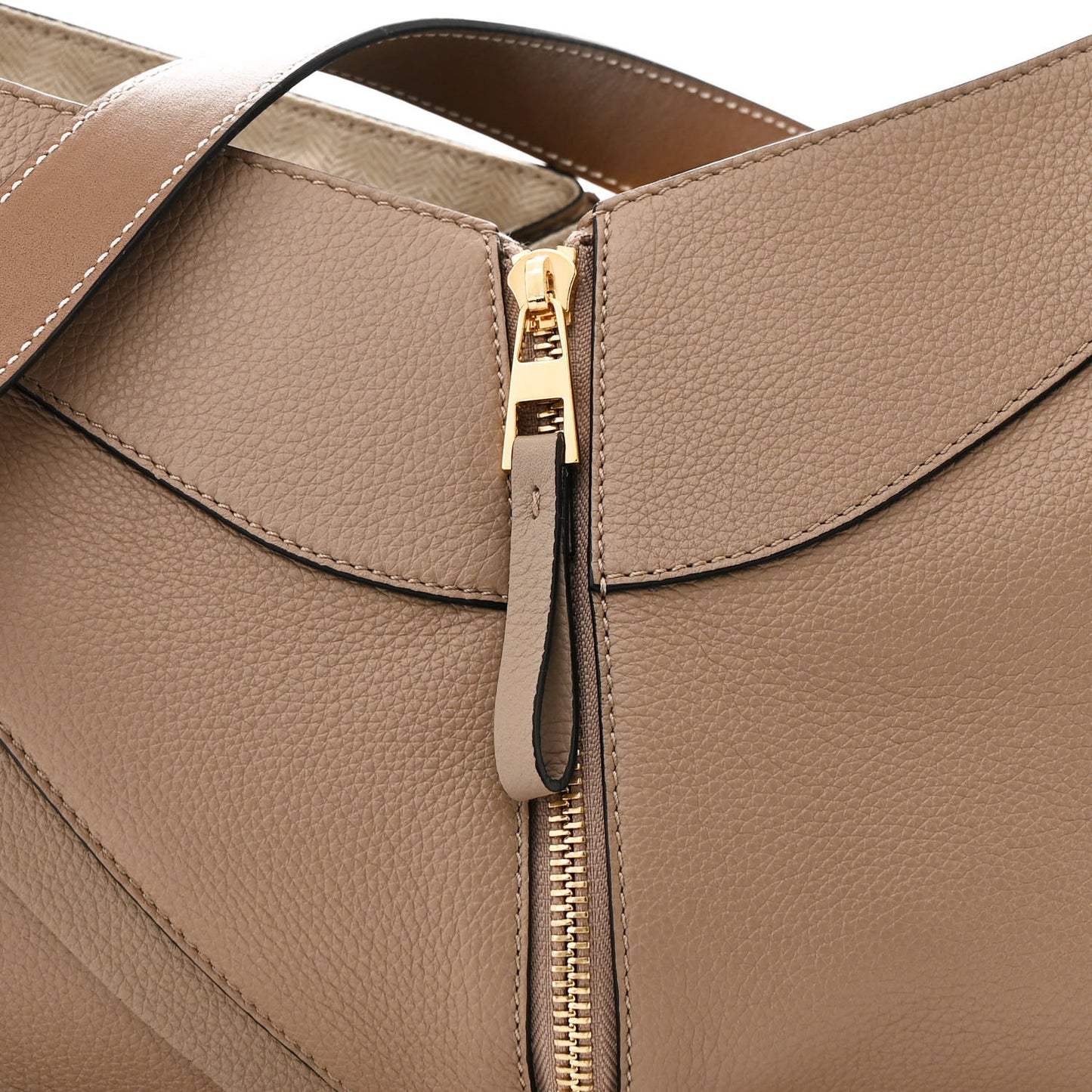 Calfskin Small Hammock Shoulder Bag Sand Mink