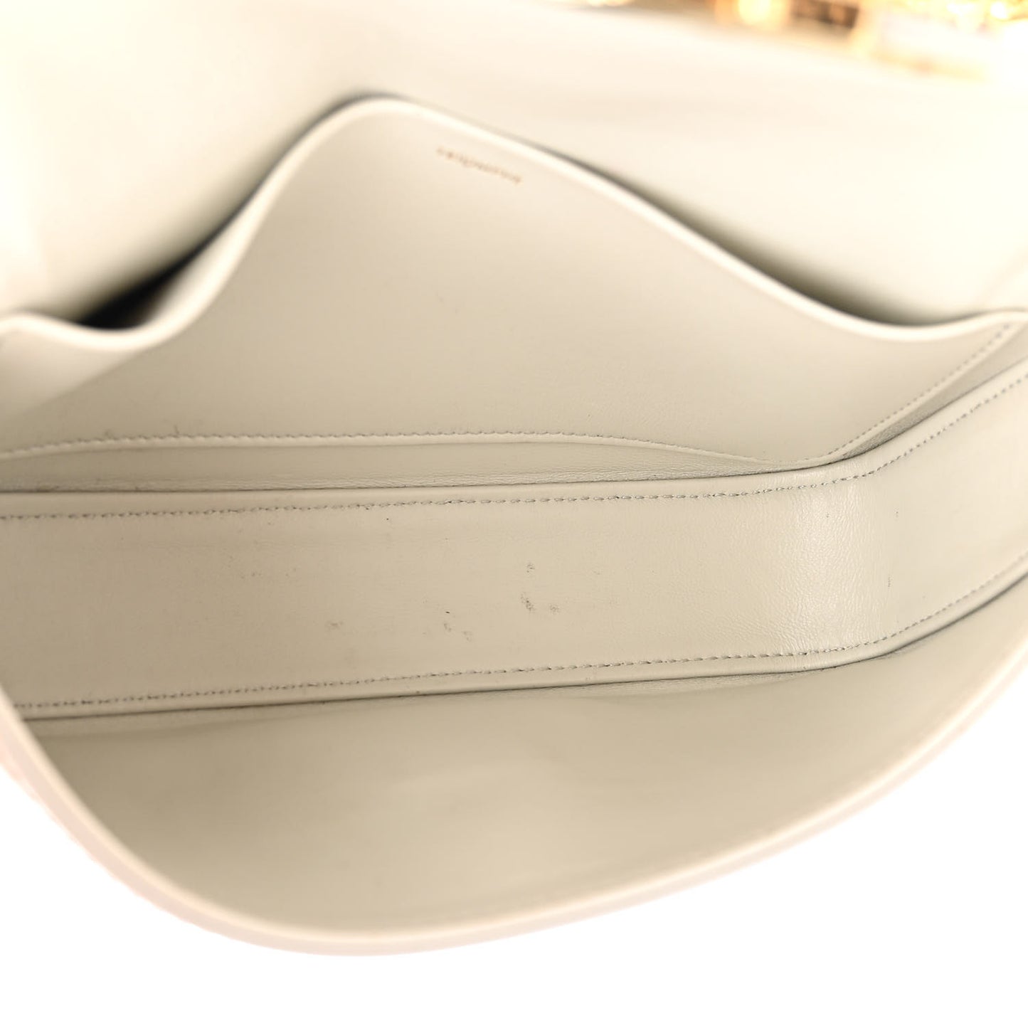 Shiny Calfskin Triomphe Chain Shoulder Bag