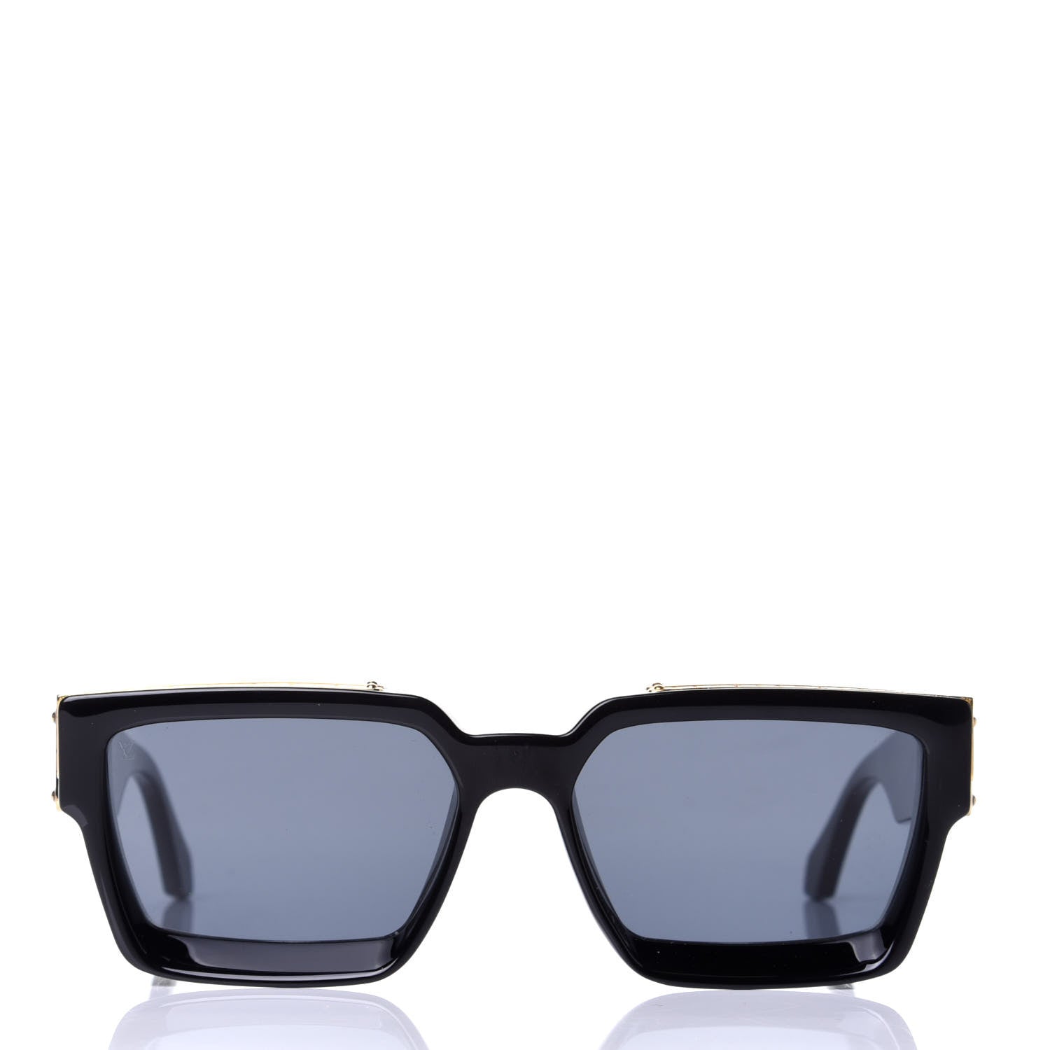 Louis Vuitton Acetate 1.1 Millionaires Sunglasses Z1165E Black 2 of 4