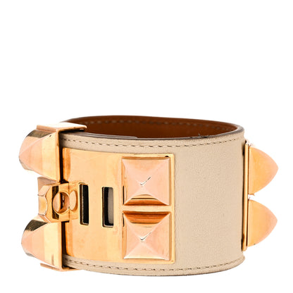 Hermes Swift Collier de Chien CDC Bracelet S Craie 3 of 6