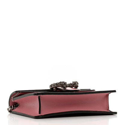 Gucci Calfskin Valentine's Day Exclusive Super Mini Dionysus Shoulder Bag 4 of 8