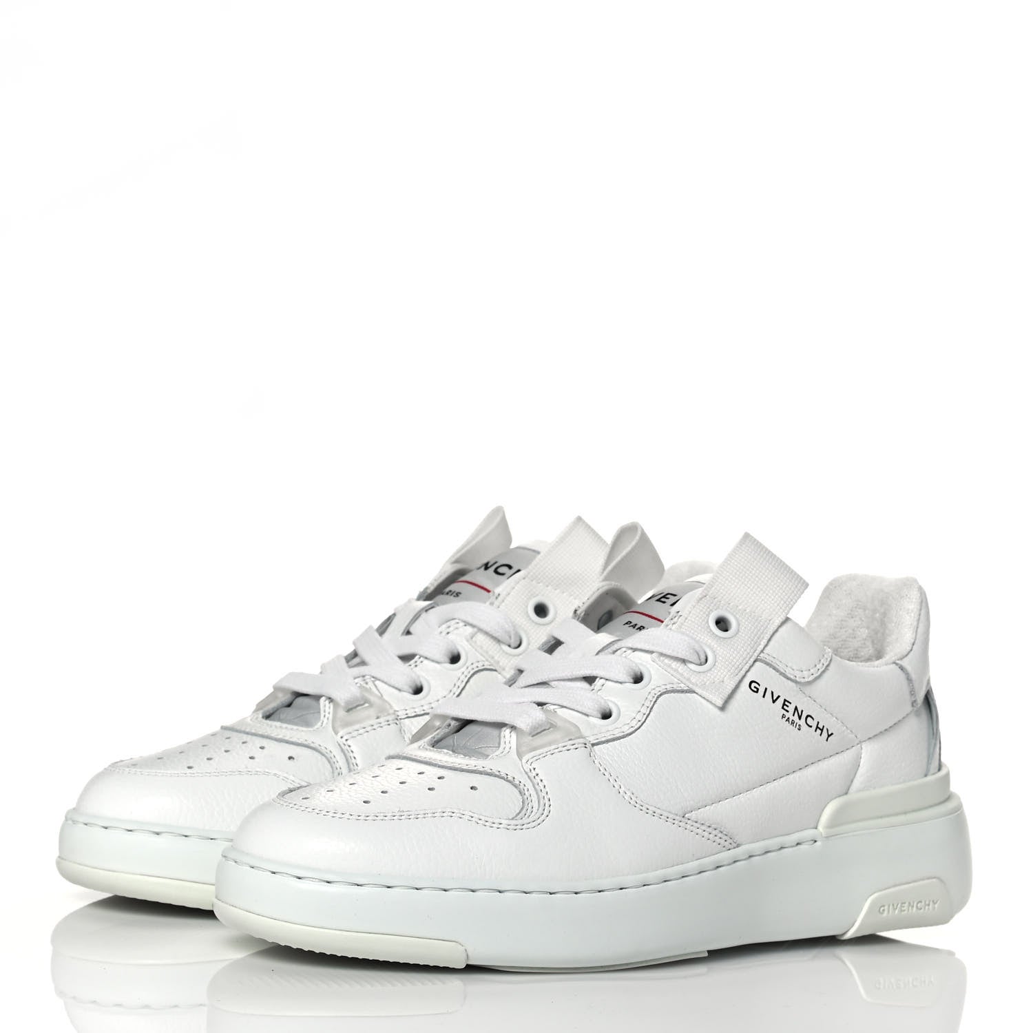 Givenchy Calfskin Wing Low Top Sneakers 37 White 3 of 8
