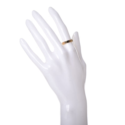 Cartier 18K Yellow Gold 3.5mm LOVE Wedding Band Ring 53 6.25 2 of 4