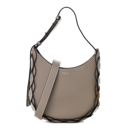 Chloe Small Grain Smooth Calfskin Small Darryl Hobo Motty Grey 1 of 11