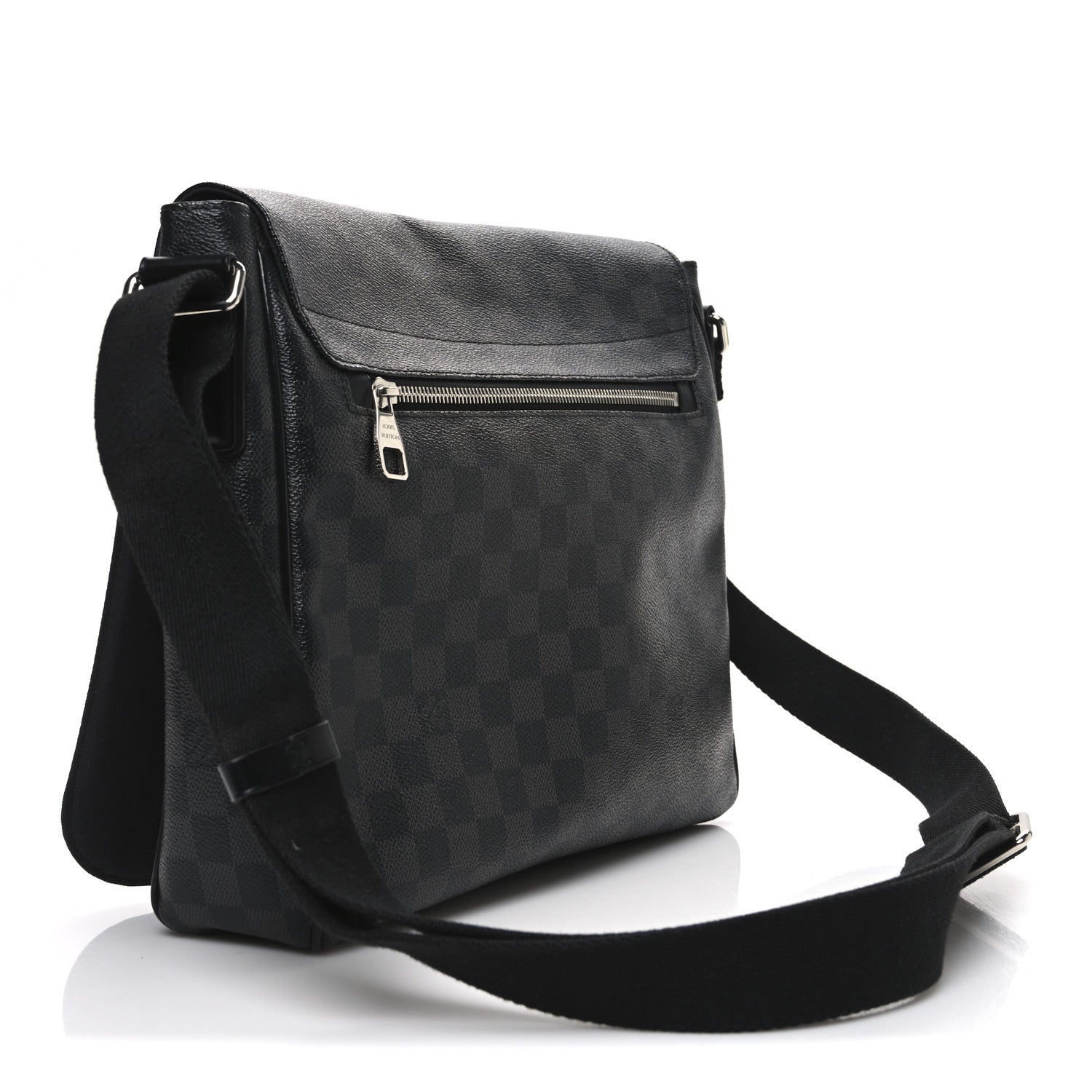Louis Vuitton Damier Graphite District MM 3 of 10