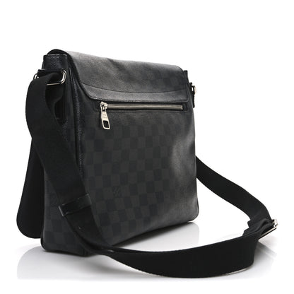 Louis Vuitton Damier Graphite District MM 3 of 10