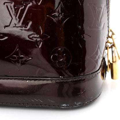 Louis Vuitton Vernis Alma PM Amarante 12 of 17