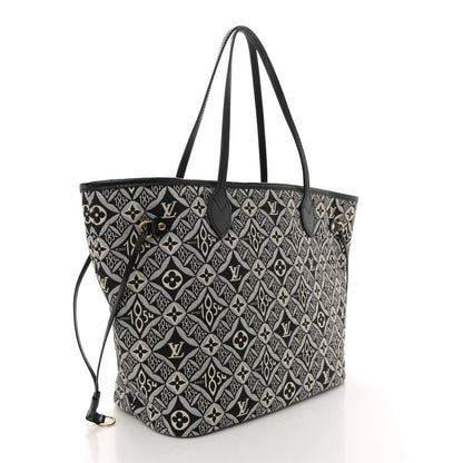 Louis Vuitton Jacquard Since 1854 Neverfull MM Grey 4 of 11