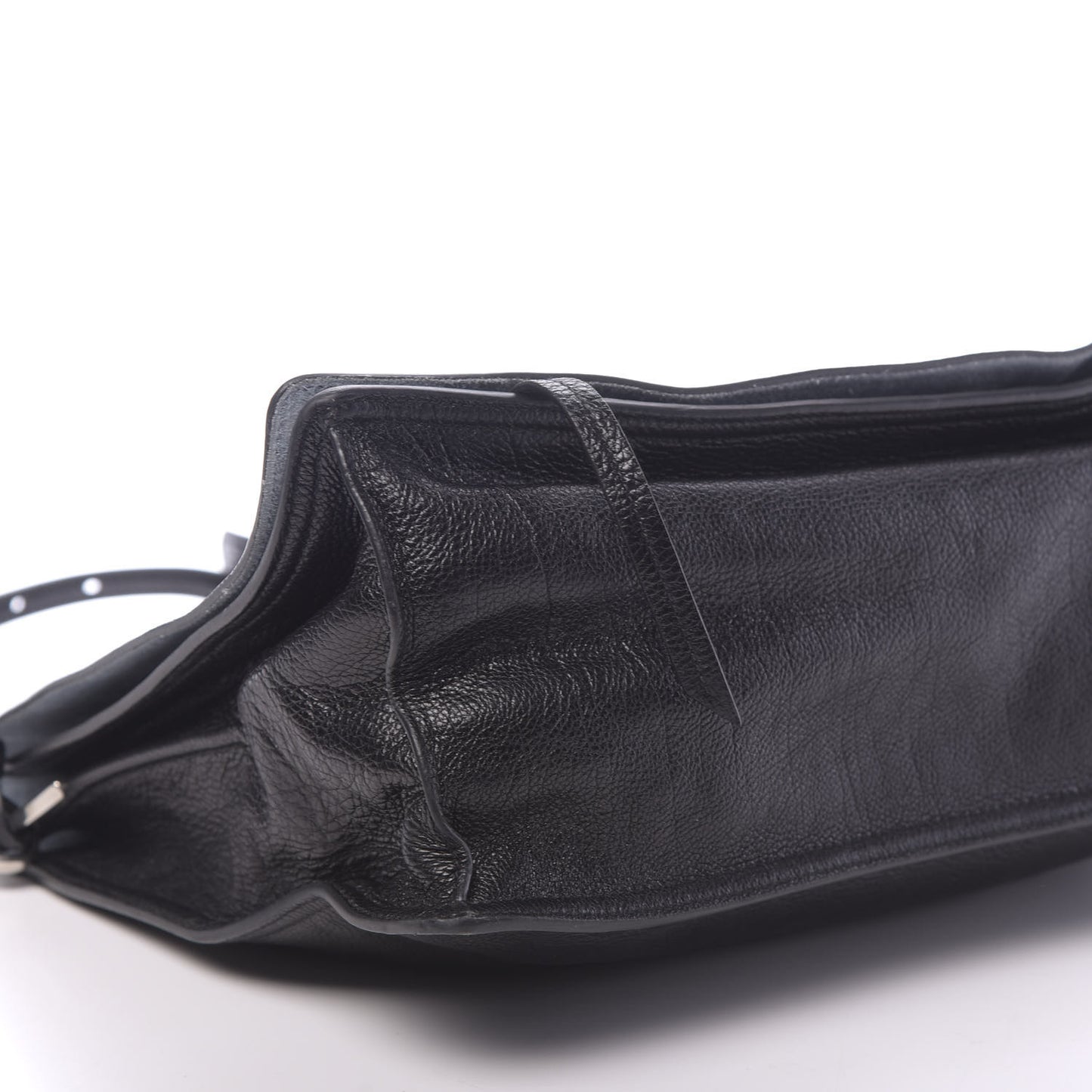 Glace Calf Etiquette Flap Black Astrale