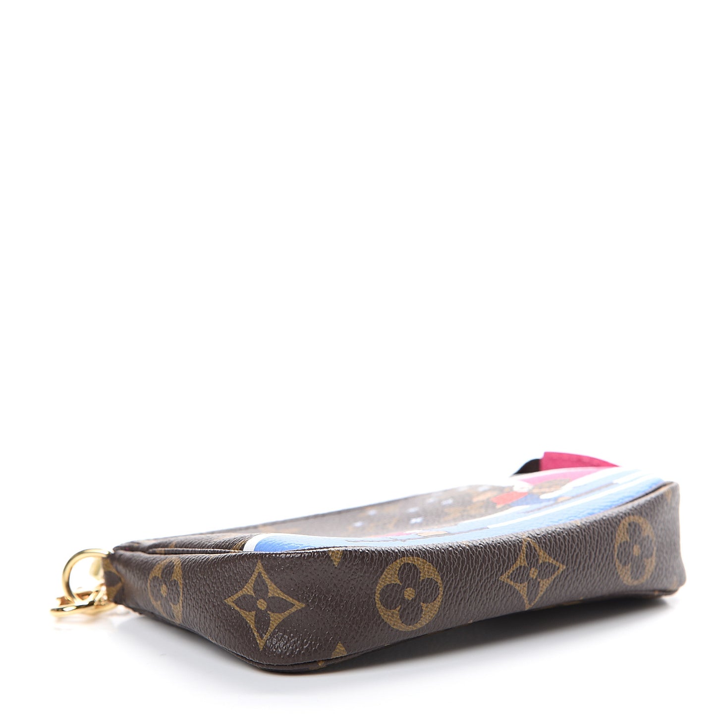 Monogram 2018 Christmas Animation Mini Bears Pochette Accessories