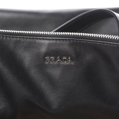 Prada Soft Calfskin Shopping Tote Black 6 of 11