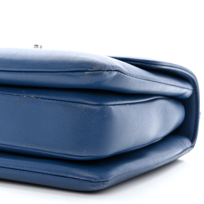 Chanel Calfskin Small Trendy CC Dual Handle Flap Bag Blue 11 of 21