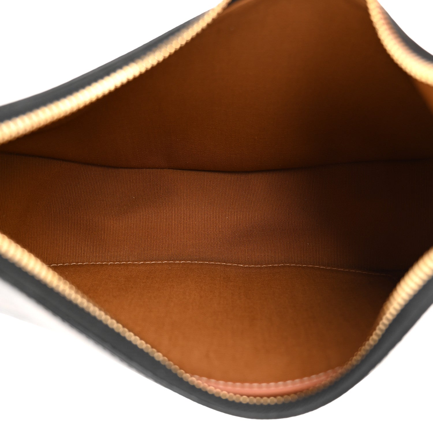 Celine Triomphe Canvas Calfskin Ava Shoulder Bag Tan 5 of 10