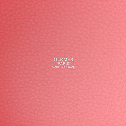 Hermes Taurillon Clemence Picotin Lock 18 PM Rose Sakura 6 of 11