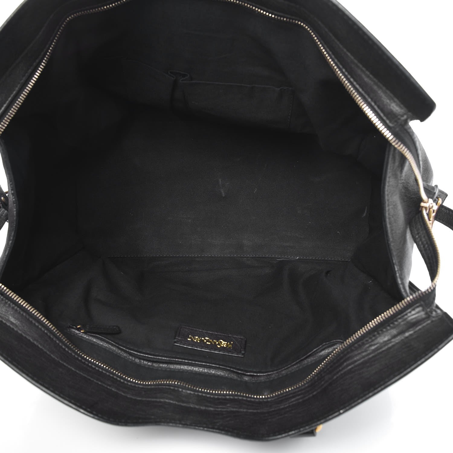 Saint Laurent Sheepskin Large Cabas ChYc Black 5 of 7