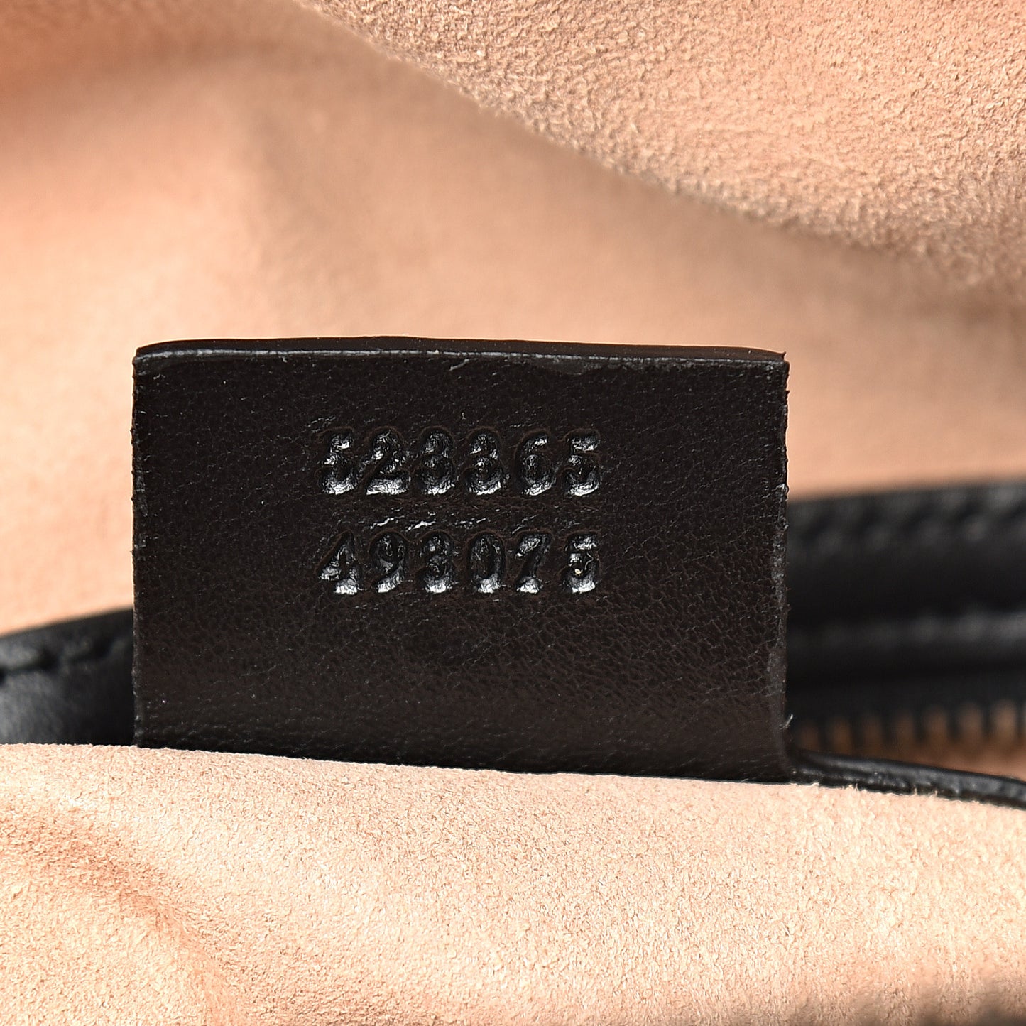 Calfskin Matelasse GG Marmont Travel Bag Black