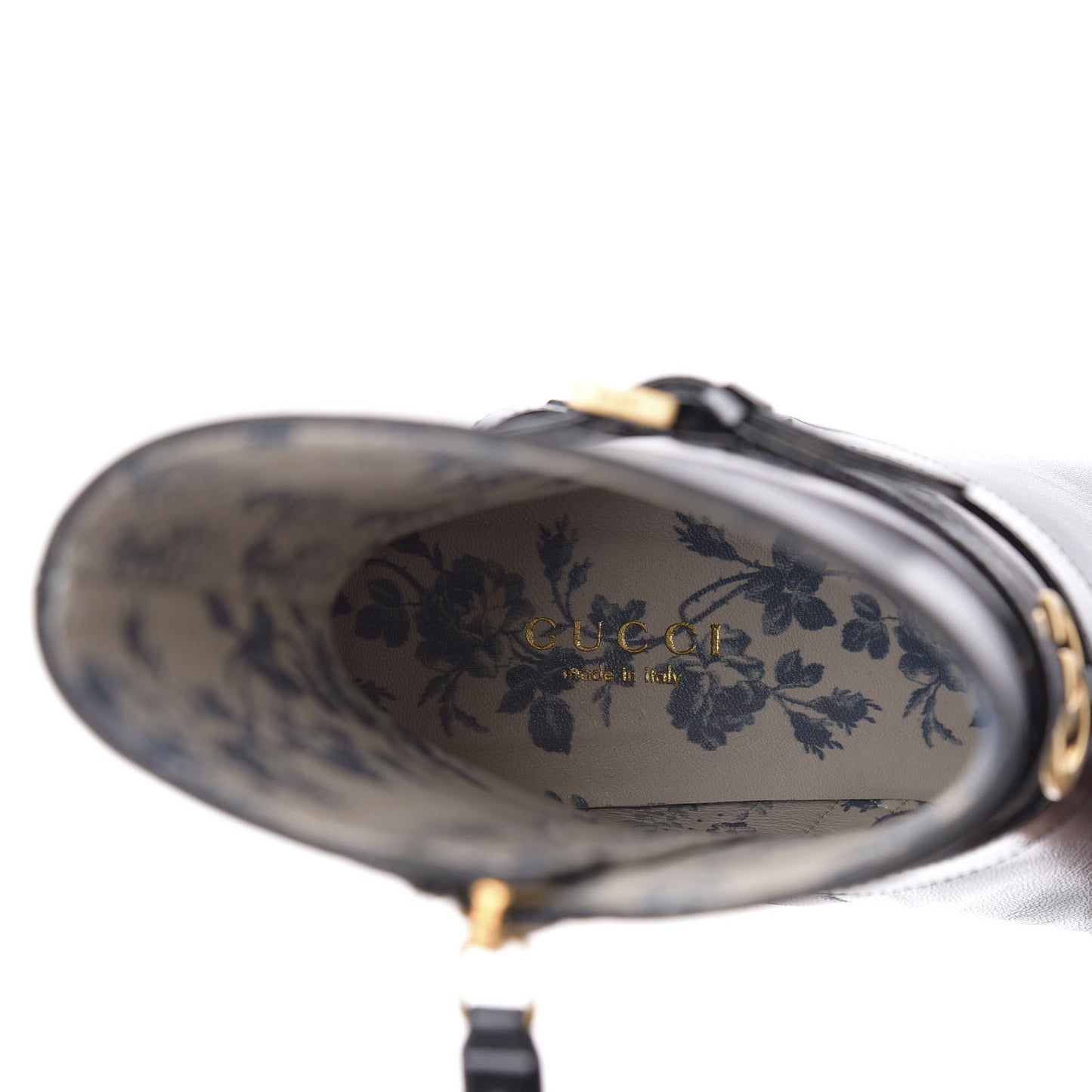 Malaga Kid GG Geraldine Cap Toe 55mm Ankle Boots 35.5 Black