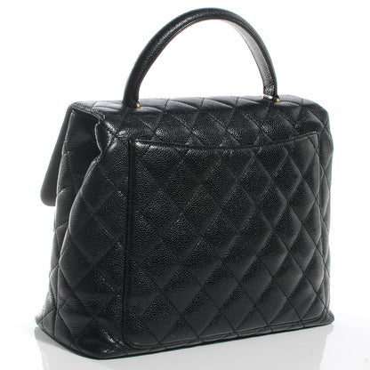 Chanel Caviar Kelly Jumbo Flap Bag Black 3 of 7