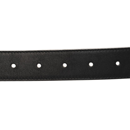 Gucci Calfskin Double G 30mm Belt 85 34 Black 3 of 5