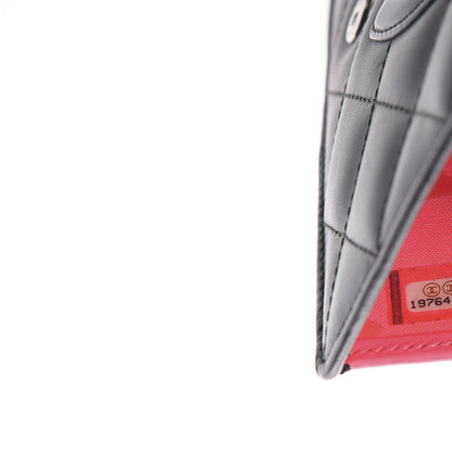 Chanel Calfskin Cambon Zipped Pocket Wallet Black 7 of 7