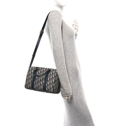 Christian Dior Oblique Groove 25 Bag Blue 2 of 10