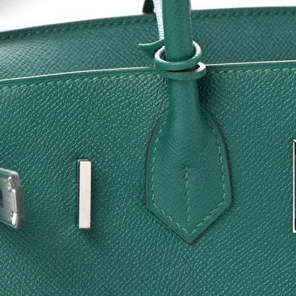 Hermes Epsom Birkin 30 Malachite 26 of 38
