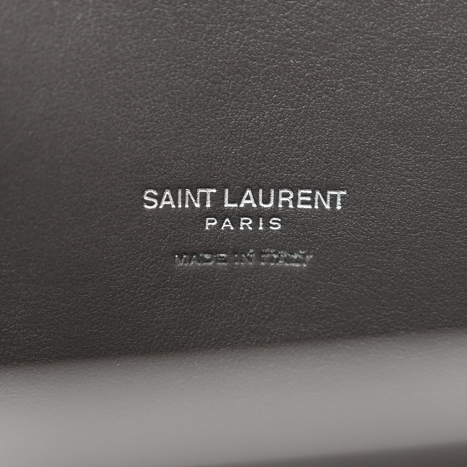 Saint Laurent Calfskin Crocodile Embossed Small Sac De Jour Coal 6 of 9
