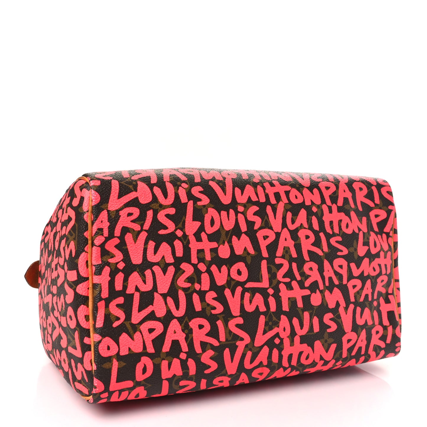 Monogram Graffiti Speedy 30 Fuchsia