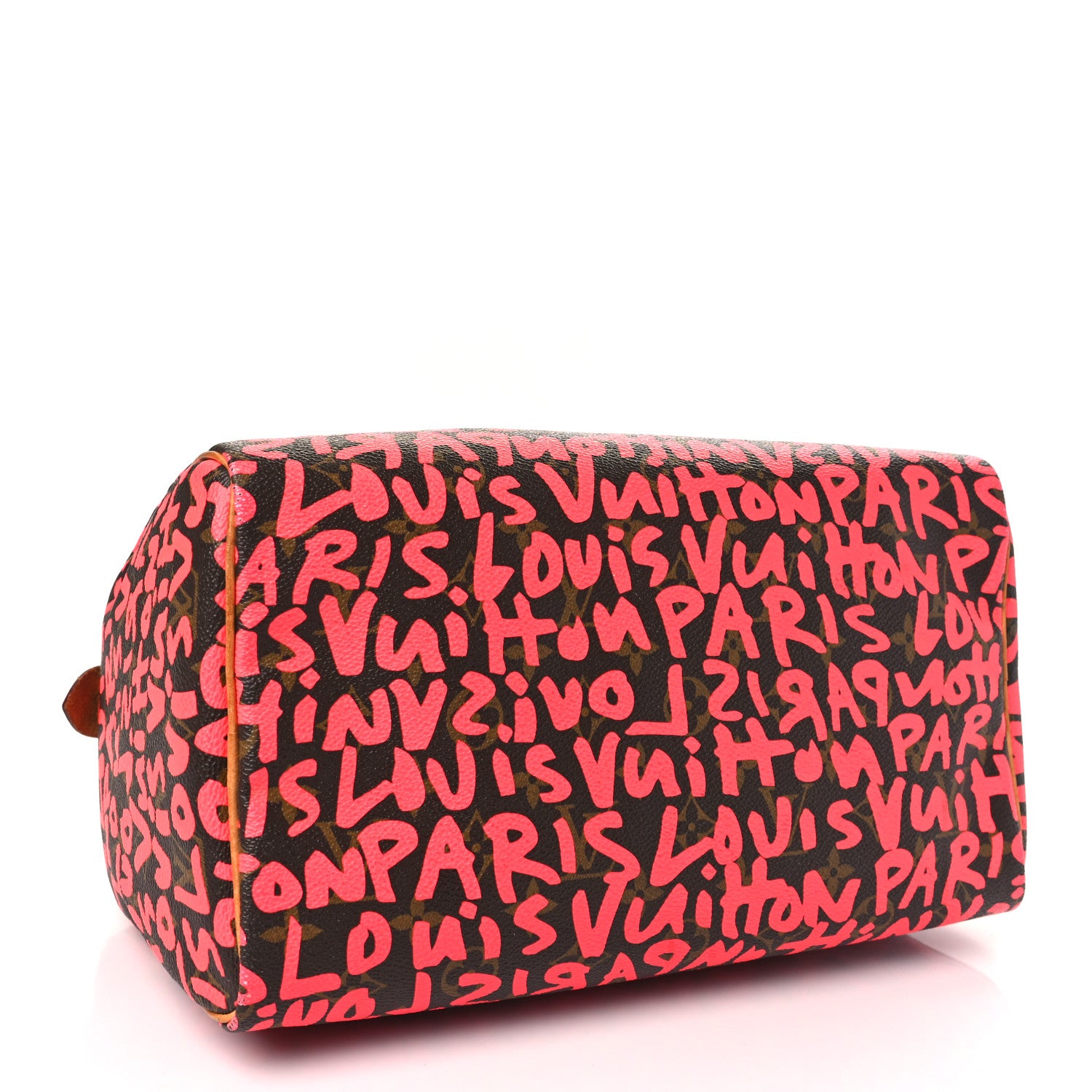 Louis Vuitton Monogram Graffiti Speedy 30 Fuchsia 4 of 11