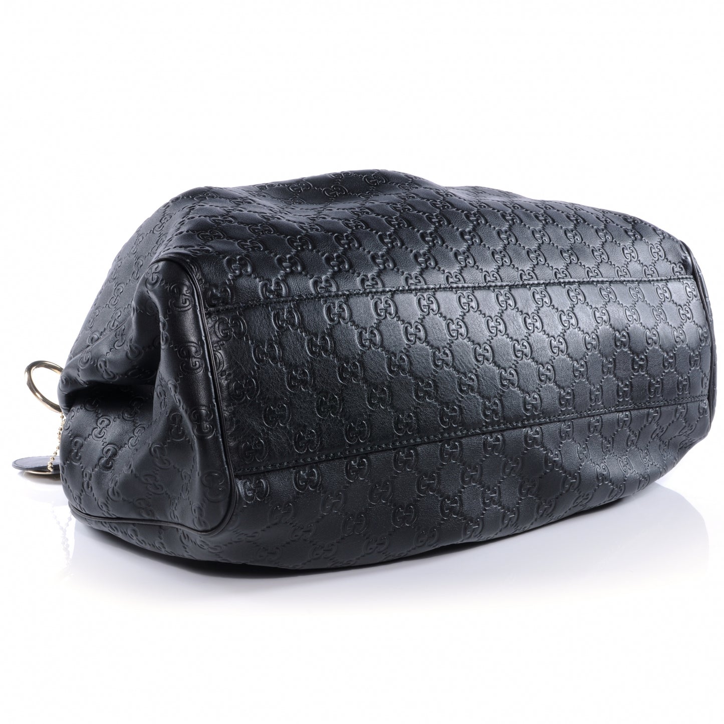 Guccissima Large Sukey Tote Black