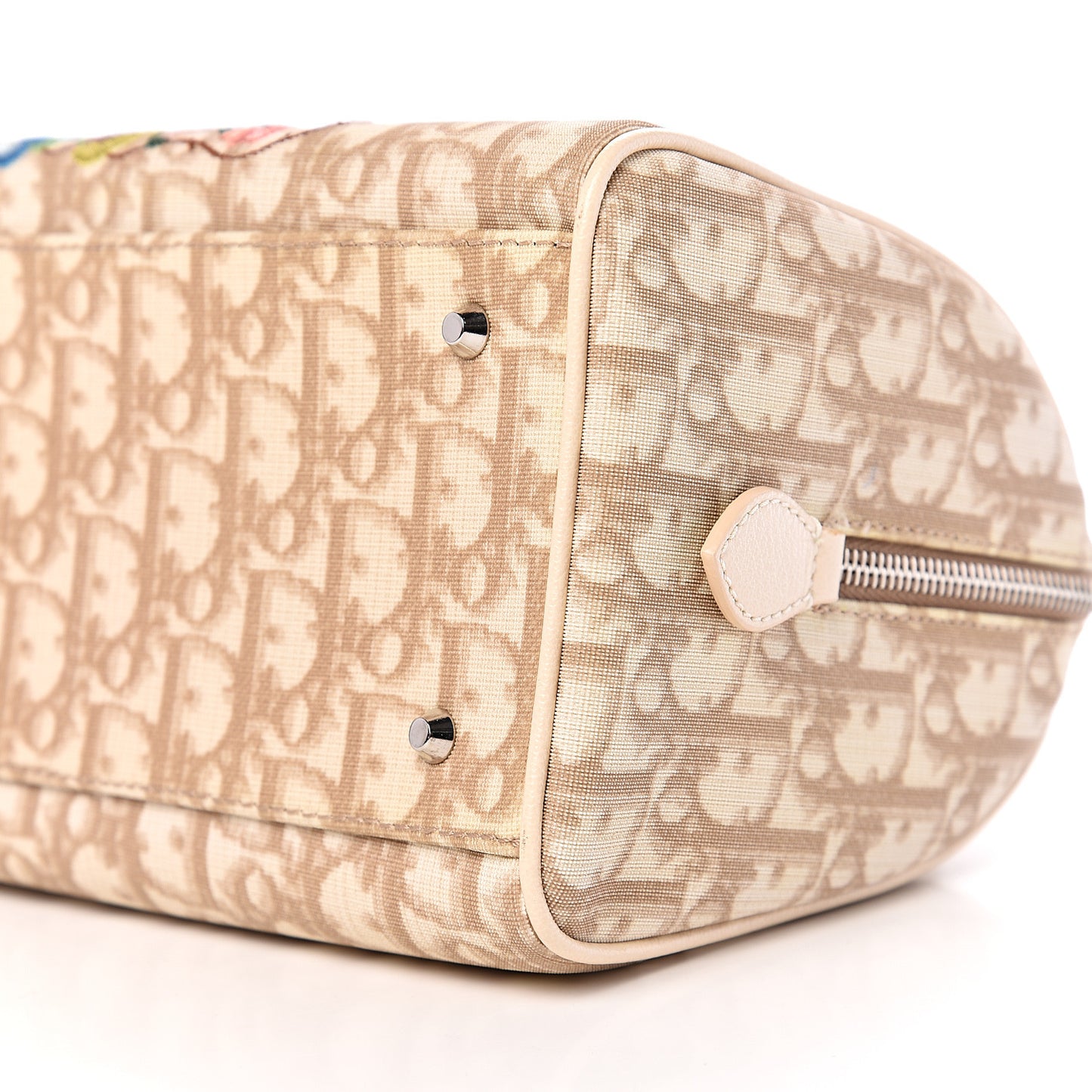 Monogram Vintage Flowers Bowler Beige