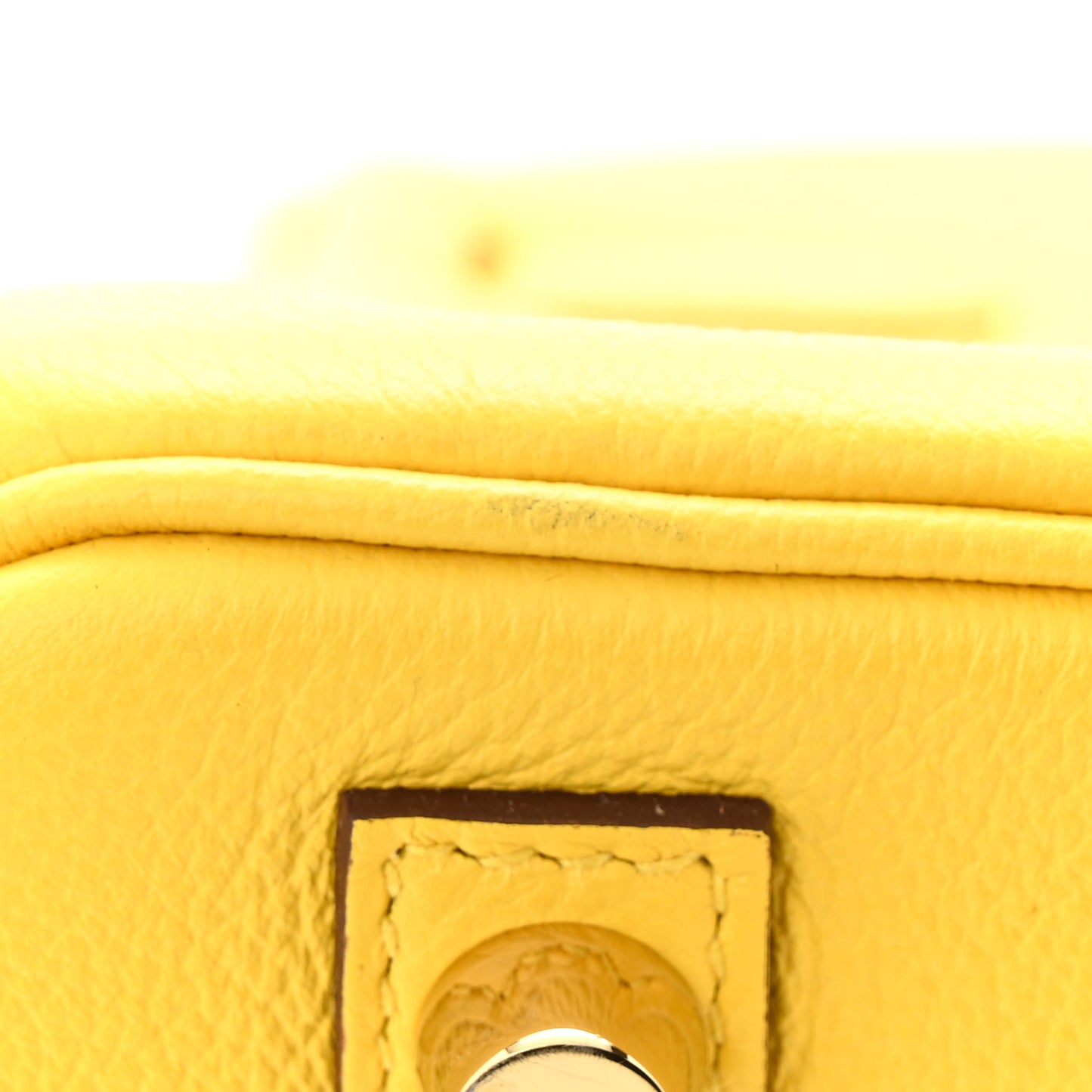 Taurillon Novillo Birkin 25 Jaune De Naples