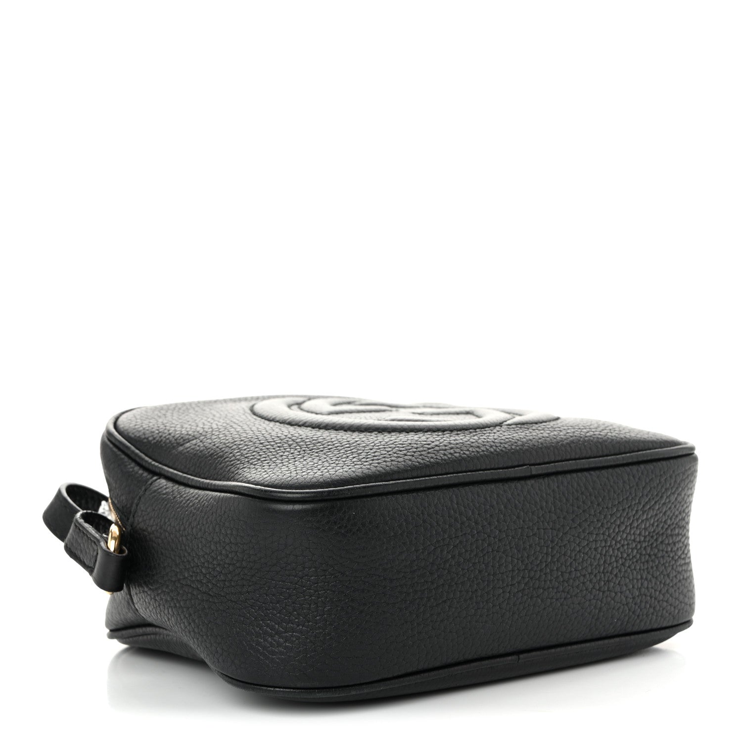 Gucci Pebbled Calfskin Small Soho Disco Bag Black Black 4 of 13