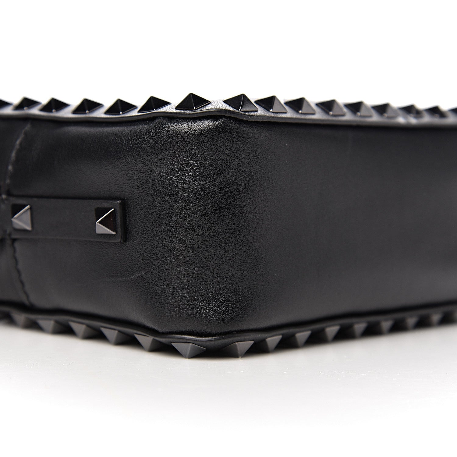 Valentino Garavani X UNDERCOVER Calfskin Rockstud Rose Print Camera Crossbody Bag Black 6 of 8
