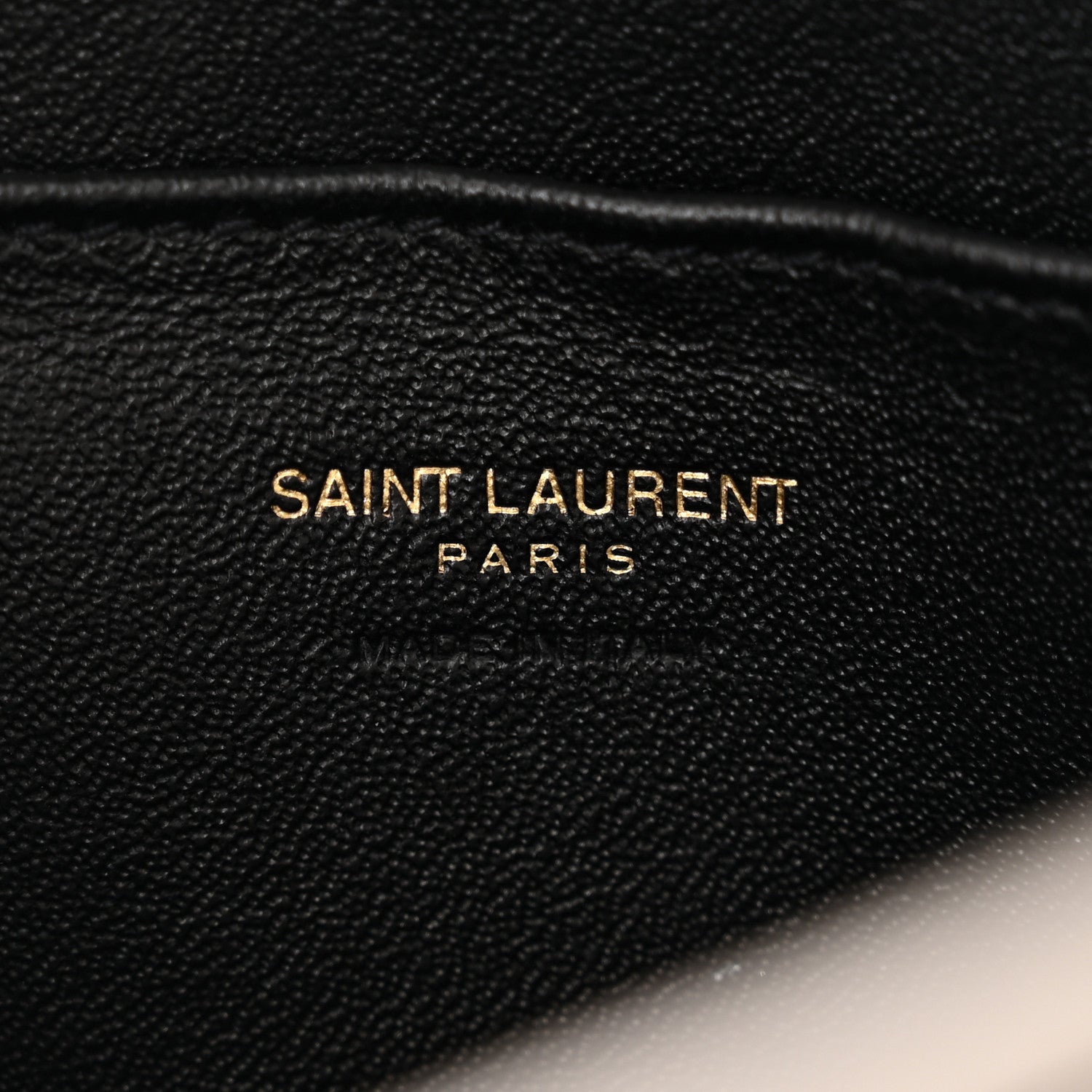 Saint Laurent Calfskin Monogram Baby Cabas Fog 6 of 12