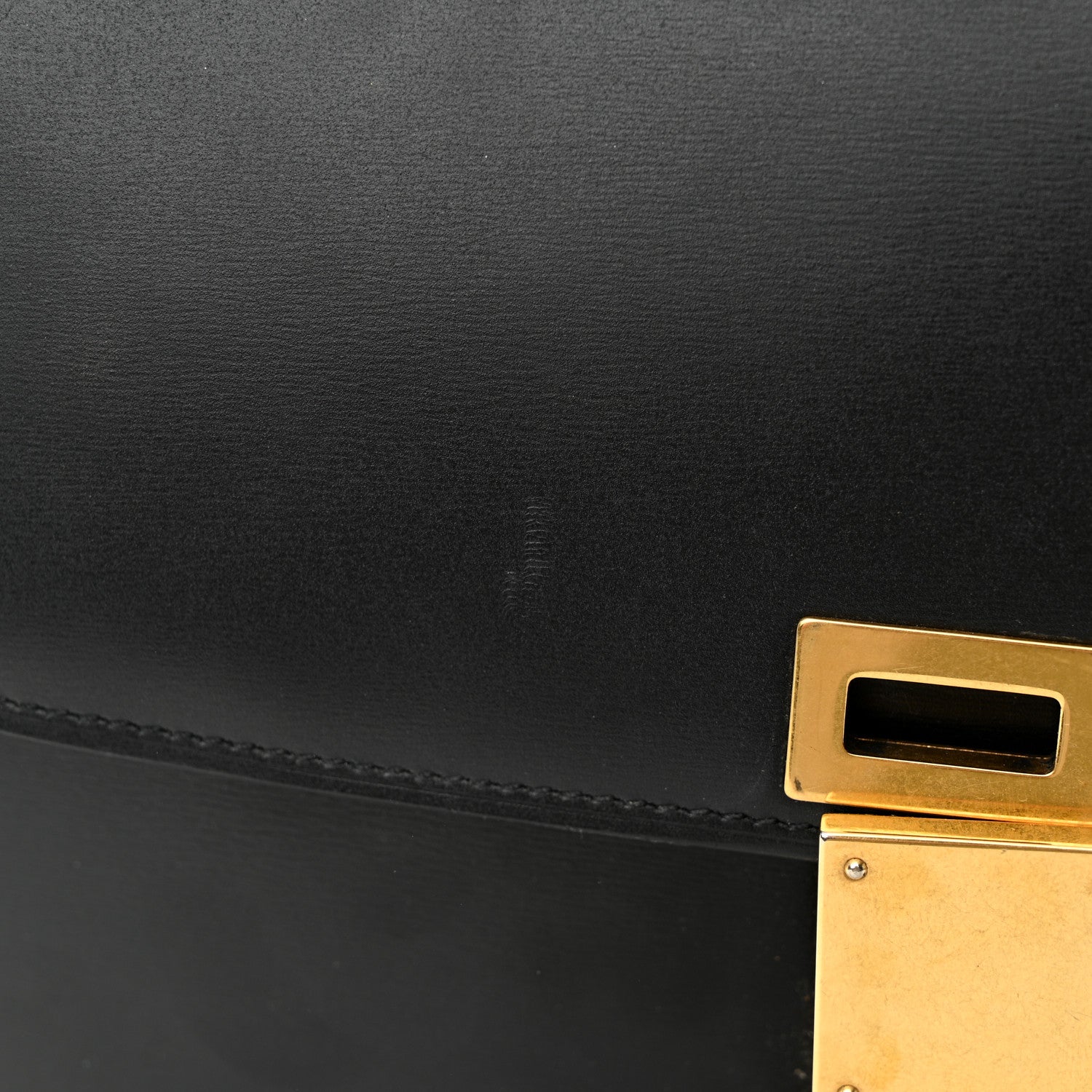 Celine Box Calfskin Medium Classic Box Flap Bag Black 16 of 16