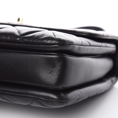 Chanel Lambskin Quilted Small Trendy CC Dual Handle Flap Bag Black 11 of 14