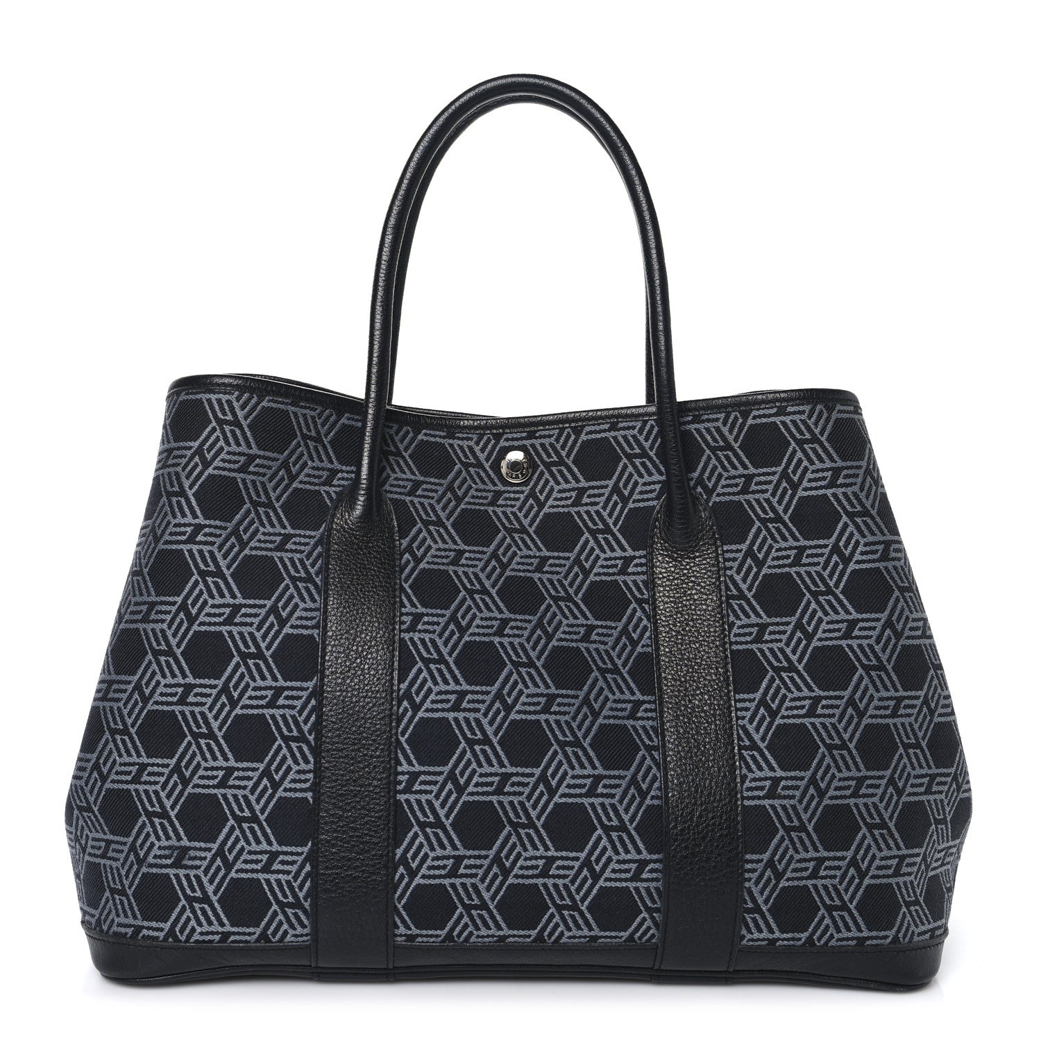 Hermes Toile SO H Vache Country Garden Party 36 MM Black 1 of 11